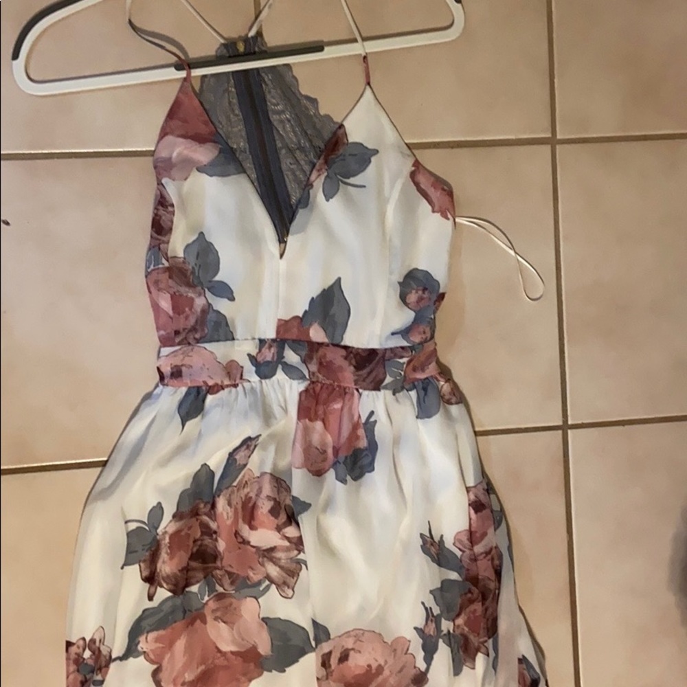 Floor length dress